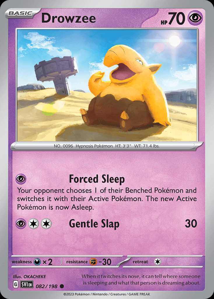 082/198 Drowzee - Scarlet and Violet