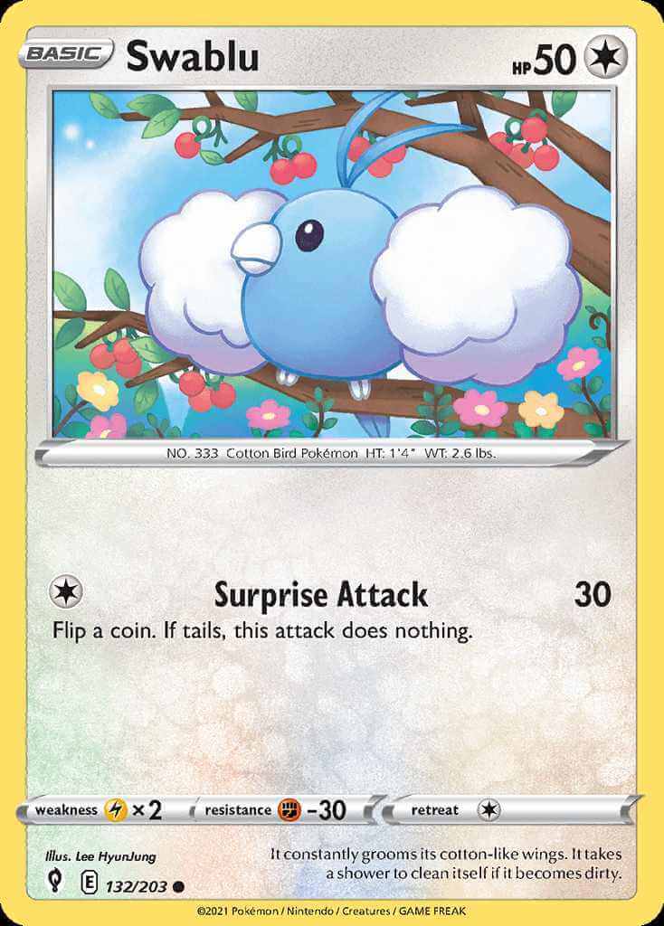 132/203 Swablu - Evolving Skies