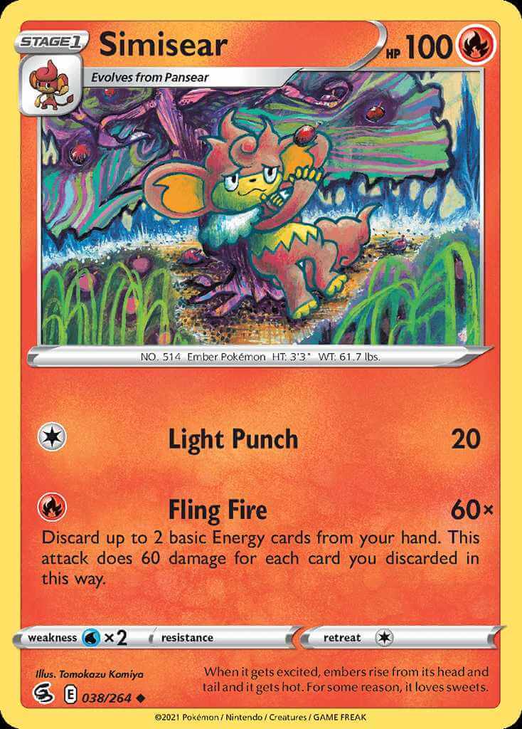 038/264 Simisear - Fusion Strike