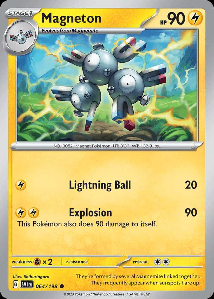 064/198 Magneton - Scarlet and Violet