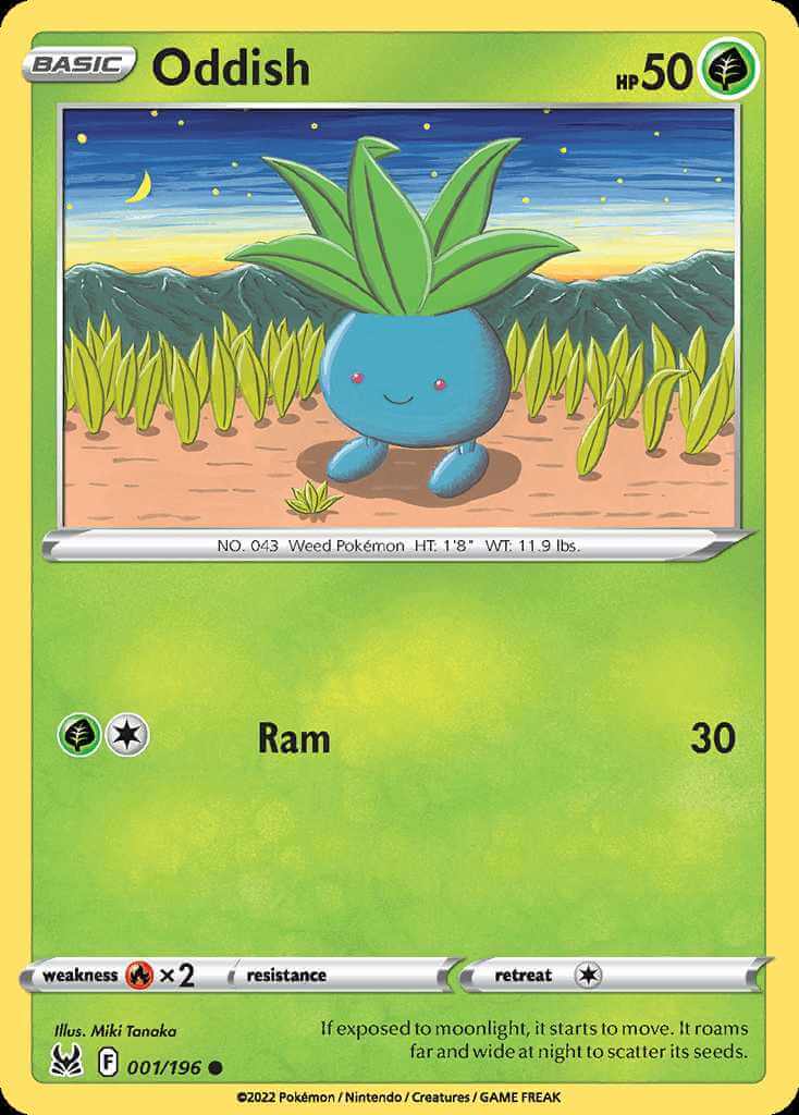 001/196 Oddish - Lost Origin