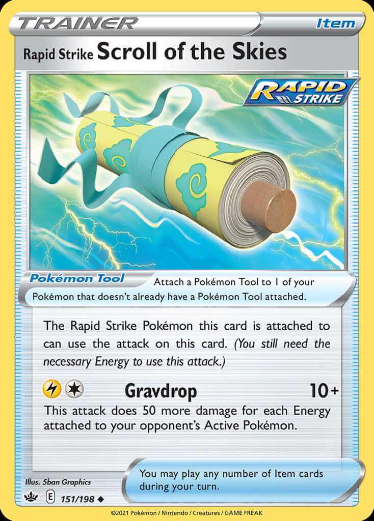 151/198 Rapid Strike Scroll of the Skies - Chilling Reign