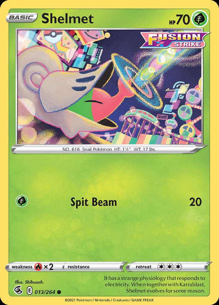 013/264 Shelmet - Fusion Strike