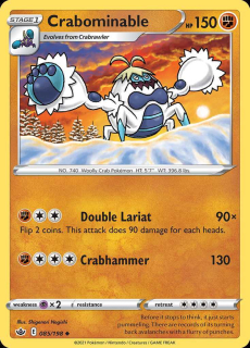 085/198 Crabominable - Chilling Reign