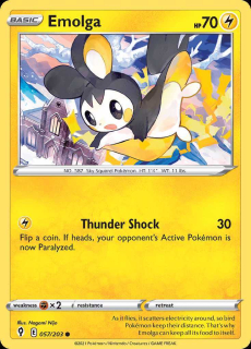 057/203 Emolga - Evolving Skies
