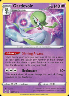 061/198 HOLO Gardevoir - Chilling Reign
