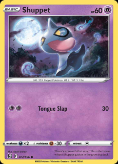 072/196 Shuppet - Lost Origin