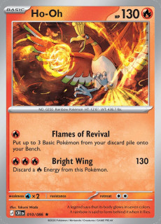 010/086 HOLO Ho-Oh - Chaos Rising