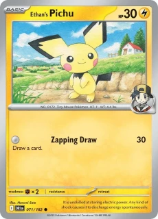 071/182 Ethan's Pichu - Destined Rivals
