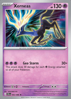 042/086 HOLO Xerneas - Chaos Rising