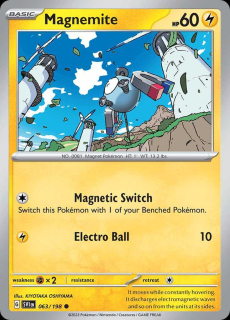 063/198 Magnemite - Scarlet and Violet