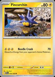 072/193 Pincurchin - Paldea Evolved