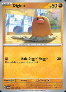 103/197 Diglett - Obsidian Flames