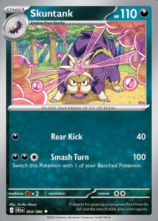 054/086 REVERSE HOLO Skuntank - Chaos Rising