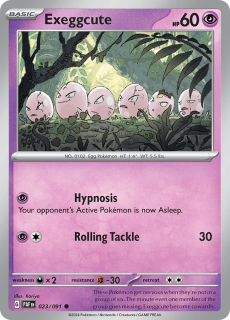 023/091 Exeggcute - Paldean Fates