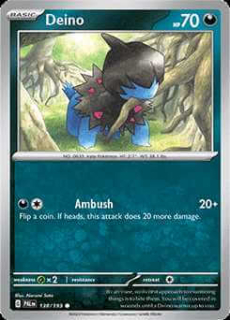 138/193 Deino - Paldea Evolved
