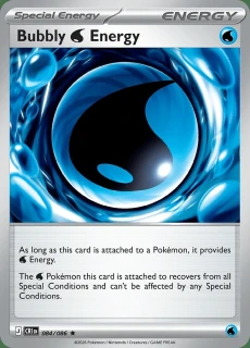 084/086 REVERSE HOLO Bubbly Water Energy - Chaos Rising