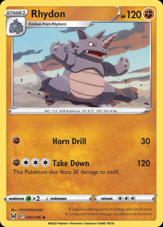 090/196 Rhydon - Lost Origin