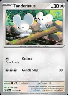 166/193 Tandemaus - Paldea Evolved