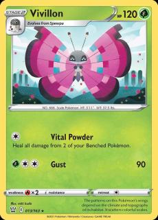 013/163 Vivillon - Battle Styles