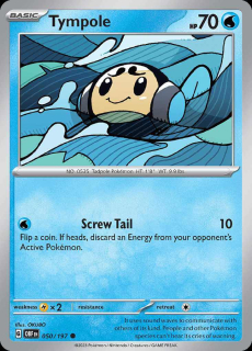 050/197 REVERSE HOLO Tympole - Obsidian Flames