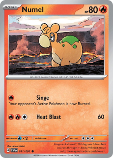 011/091 Numel - Paldean Fates