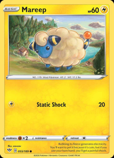 055/189 Mareep - Darkness Ablaze