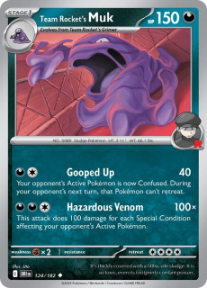 124/182 Team Rocket's Muk - Destined Rivals