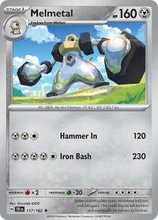 117/162 HOLO Melmetal - Temporal Forces