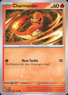 026/197 Charmander - Obsidian Flames