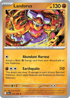 053/086 HOLO Landorus - Black Bolt