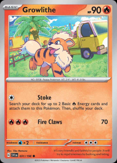031/198 Growlithe - Scarlet and Violet
