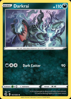 167/264 Darkrai - Fusion Strike