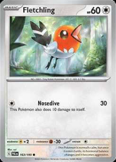 163/193 Fletchling - Paldea Evolved