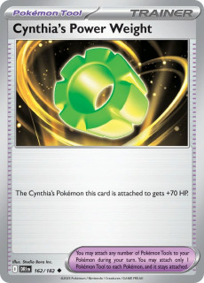 162/182 Cynthia's Power Weight - Destined Rivals