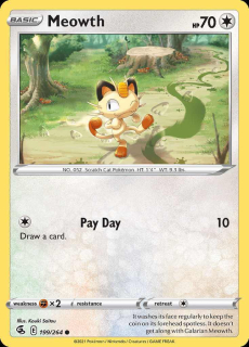 199/264 Meowth - Fusion Strike