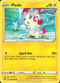 089/264 Plusle - Fusion Strike