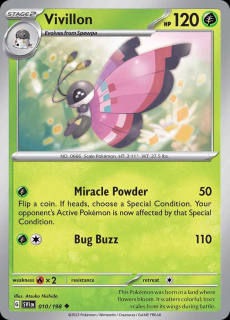010/198 Vivillon - Scarlet and Violet