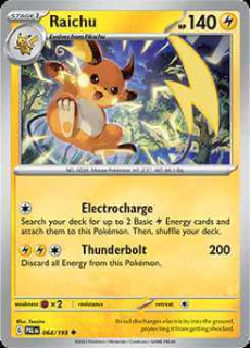 064/193 Raichu - Paldea Evolved
