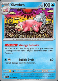 043/198 HOLO Slowbro - Scarlet and Violet