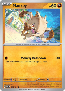 045/091 Mankey - Paldean Fates