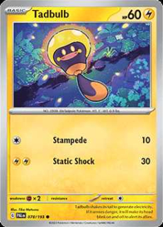 078/193 Tadbulb - Paldea Evolved