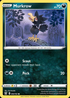 093/163 Murkrow - Battle Styles