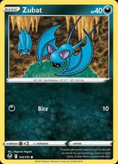 103/195 Zubat - Silver Tempest