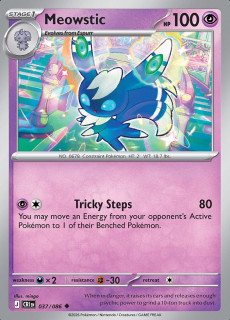 037/086 Meowstic - Chaos Rising
