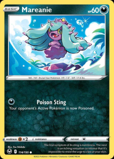 114/195 Mareanie - Silver Tempest