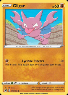 095/196 Gligar - Lost Origin