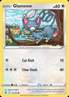 115/163 Glameow - Battle Styles