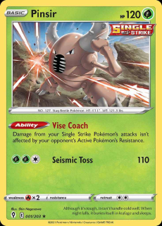 001/203 Pinsir - Evolving Skies
