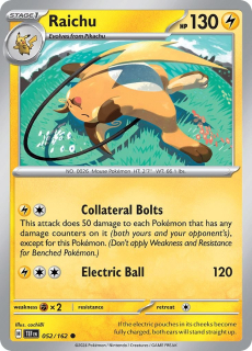 052/162 Raichu - Temporal Forces
